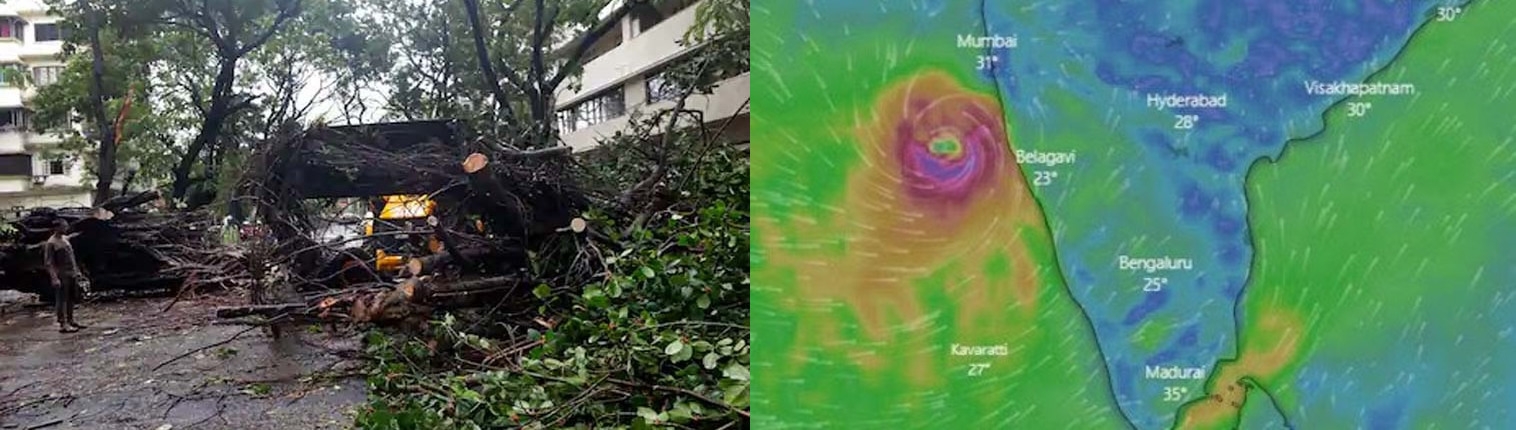 cyclone attack in konkan_