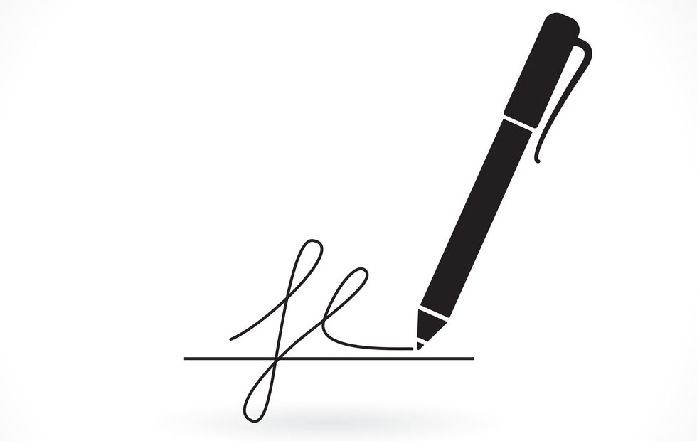  A collection of signatures