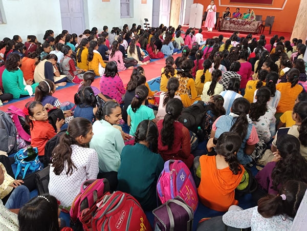 Girls health and menstruation work