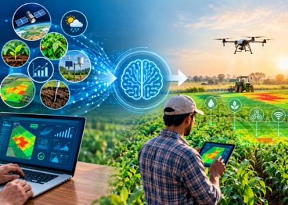 डेटापासून निर्णयापर्यंत कृत्रिम बुद्धिमत्तेतून अचूक शेतीकडे