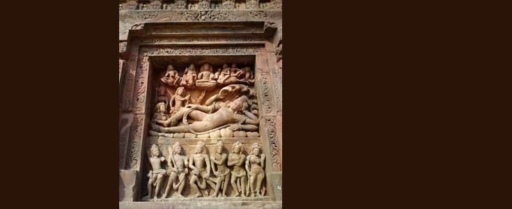 स्थैर्यातून सृष्टी - देवगढ येथील अनंतशयन शिल्पपट्ट