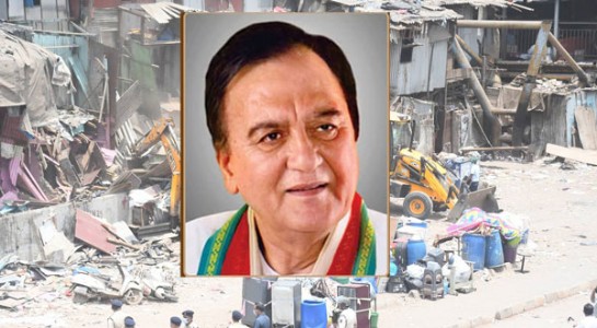 गरीब नगरचे पाडकाम - अवैध वस्त्यांना थेट संदेश