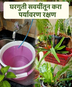 घरगुती सवयींतून करा पर्यावरण रक्षण